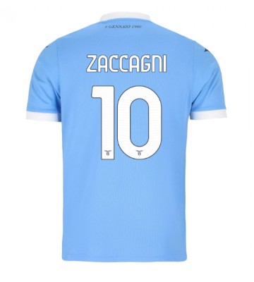 Lazio Mattia Zaccagni #10 Replica Home Stadium Shirt 2025-26 Short Sleeve